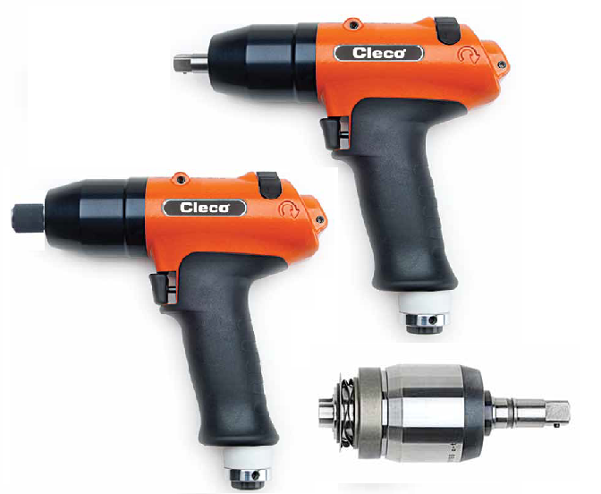 Súng vặn ốc, vặn vít sử dụng khí nén trợ lực dầu Cleco, shut off, non shut-off